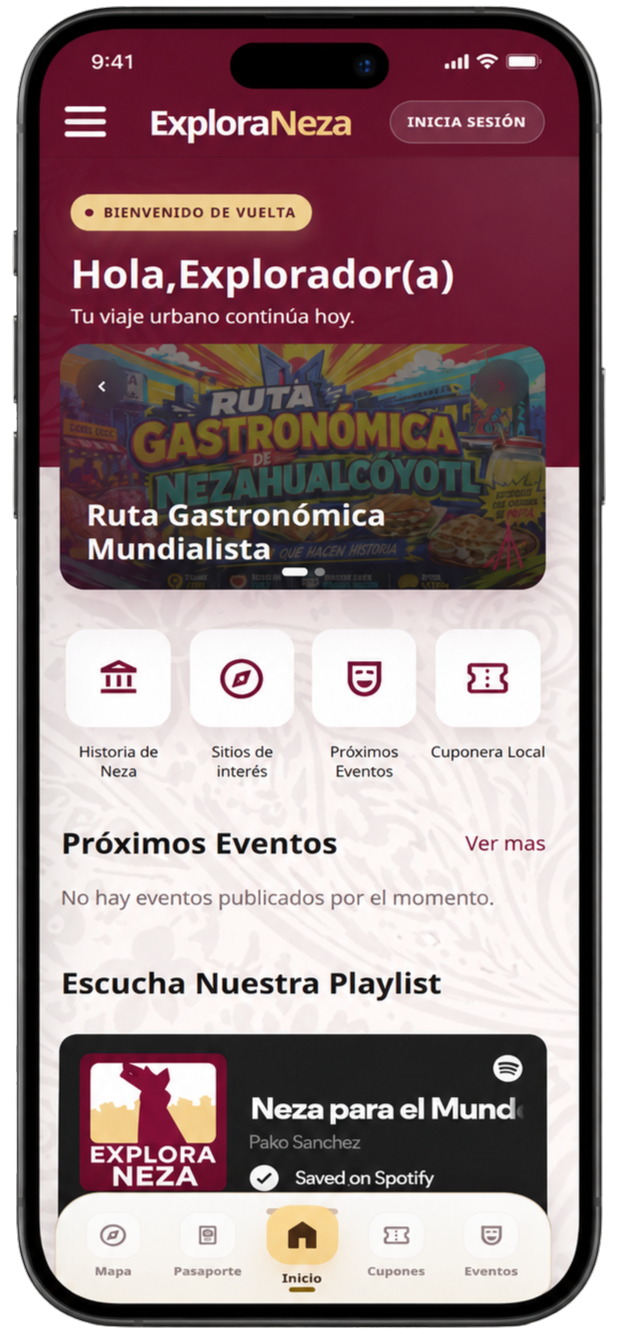 Pasaporte digital de ExploraNeza